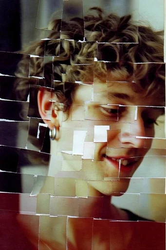 Tactile Deconstructed Collage moodboard — generate AI images in this style