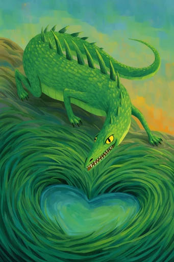 Ethereal Verdant Impressionism style reference image — whimsical surrealism