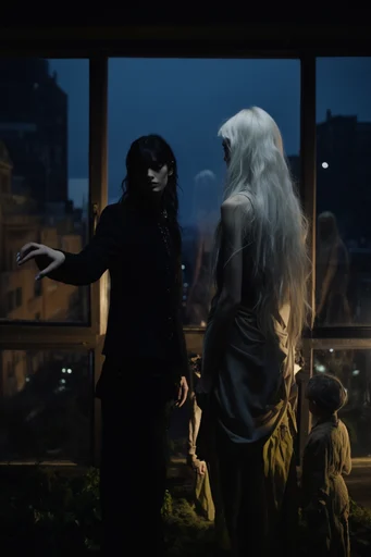 Nocturnal Ethereal Gothic style reference image — dark gothic fantasy