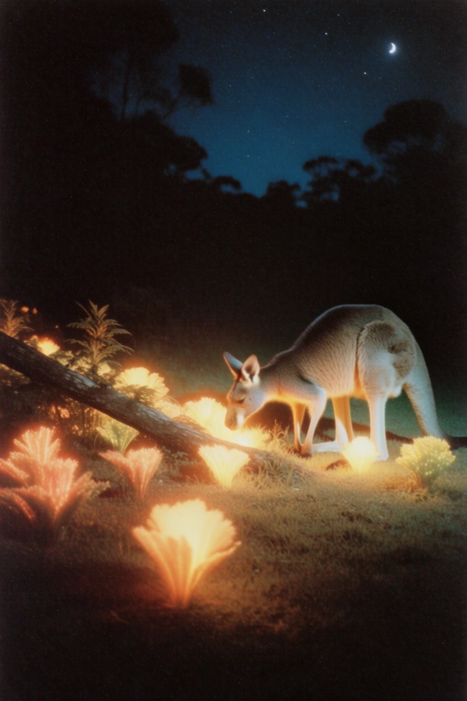 Luminous Nocturnal Chiaroscuro style AI image example 3