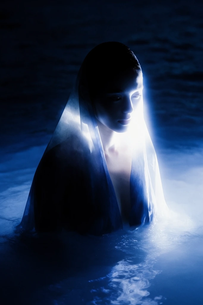 Luminous Abyssal Surrealism style AI image example 1