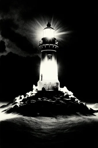 Gritty Spectral Noir style reference image — gothic surrealism