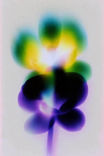 Luminous Thermal Diffusion style reference image — minimalist surrealism