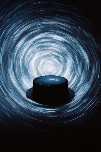 Luminous Void Minimalism style reference image — dynamic energy streaks
