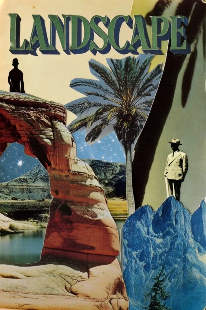 Analog Cosmic Surrealism style AI image example 2