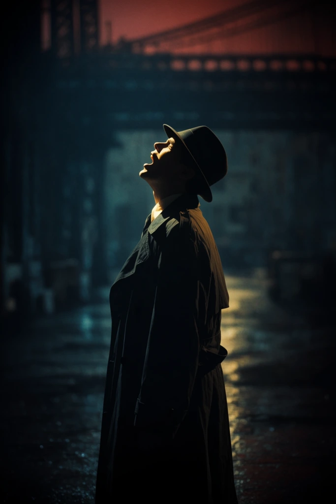 Atmospheric Gothic Noir style AI image example 1