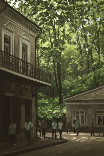 Nostalgic Ghibli Woodlands style reference image — Studio Ghibli style