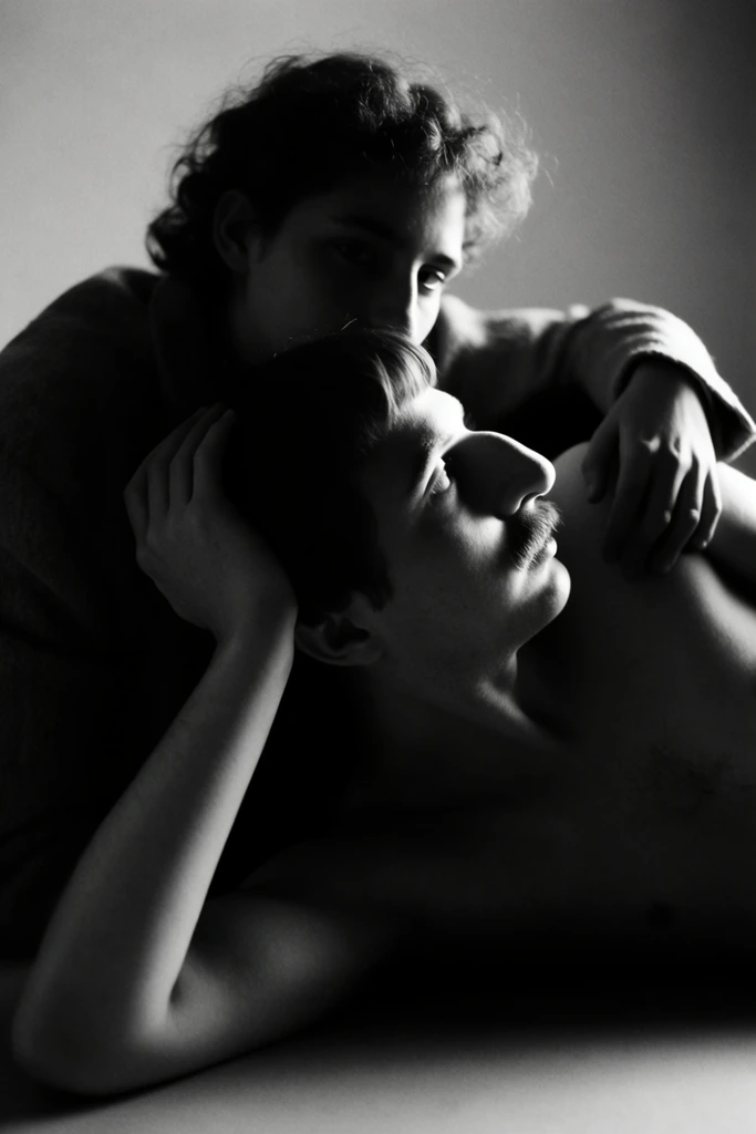 Cinematic Chiaroscuro Noir style AI image example 2