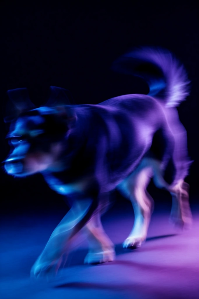 Kinetic Luminous Nocturne style AI image example 3