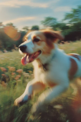 Kinetic Dream Impressionism style reference image — shutter speed streaks