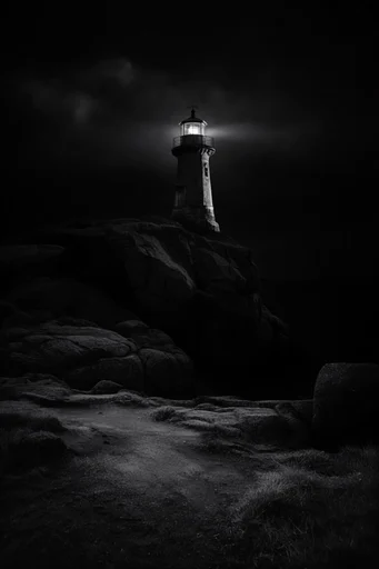 Dramatic Chiaroscuro Monochrome style reference image — sharp tactile texture