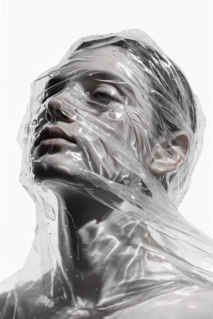 Clinical Liquid Surrealism style AI image example 1