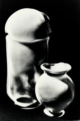 Ethereal Grain Noir style reference image — stark chiaroscuro
