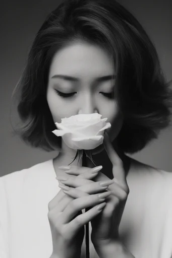 Timeless Monochrome Minimalism style reference image — sharp focus