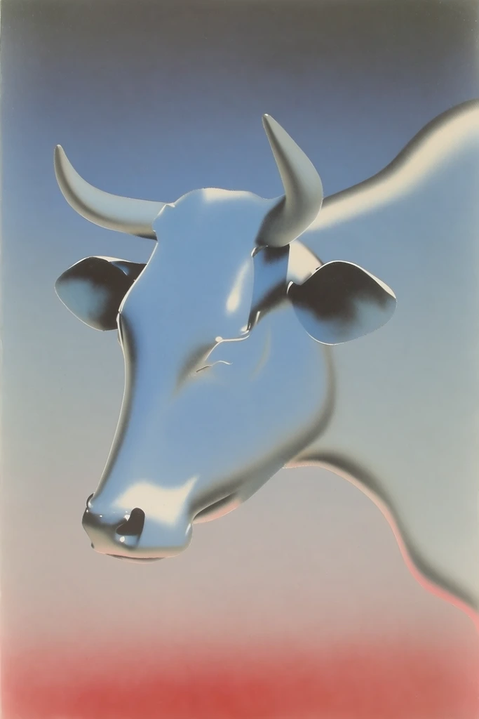 Metallic Dream Surrealism style AI image example 3