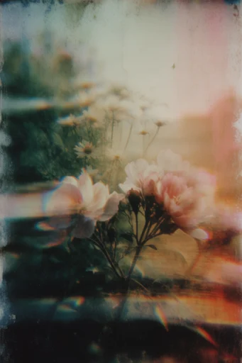 Ethereal Analog Decay style reference image — teal and orange grading