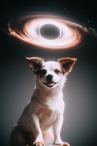Sublime Celestial Singularity style reference image — photorealistic sci-fi
