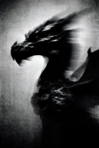 Spectral Noir Impressionism style reference image — spectral silhouette