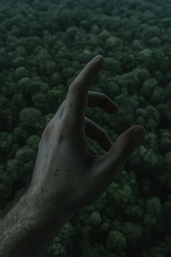 Aerial Verdant Solitude style reference image — moody diffused lighting