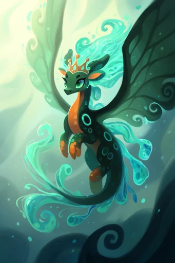 Ethereal Luminescent Fantasy style reference image — translucent glass-like textures
