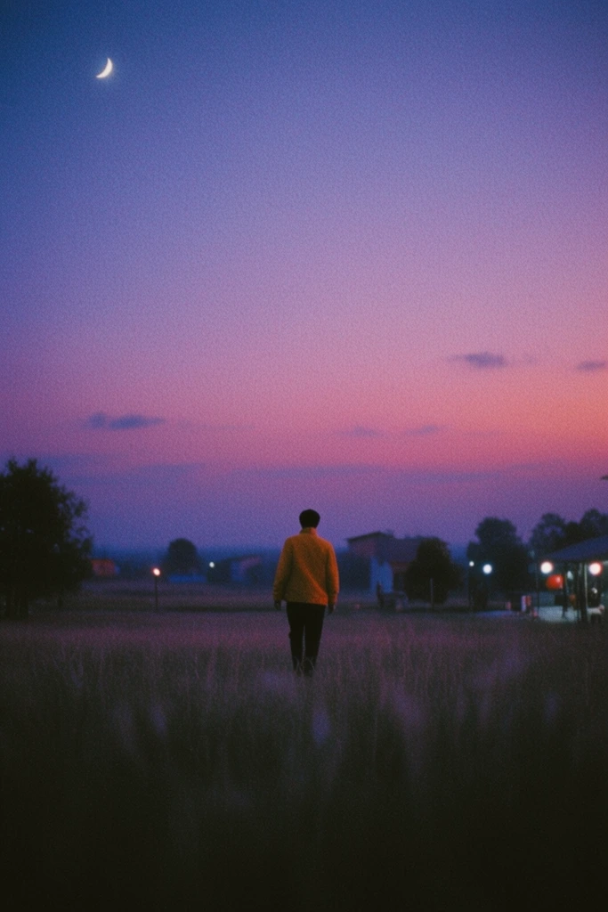 Ethereal Twilight Melancholy style AI image example 2