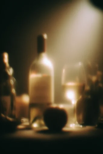 Cinematic Amber Nocturne style reference image — cinematic night photography