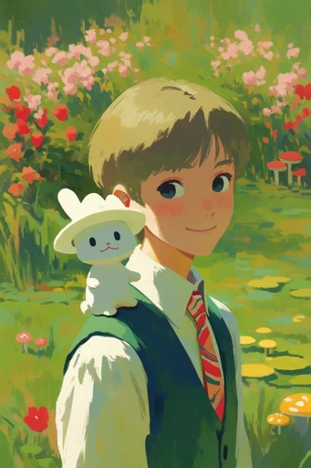 Luminous Whimsical Impressionism moodboard — generate AI images in this style