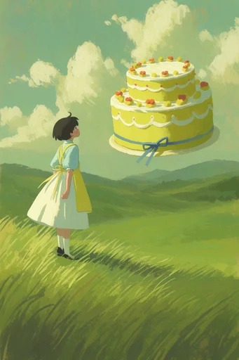 Ethereal Pastel Impressionism style reference image — delicate hand-drawn character
