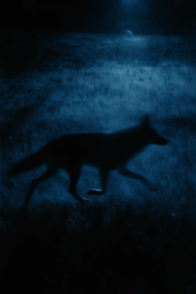 Cinematic Nocturnal Minimalism style AI image example 3