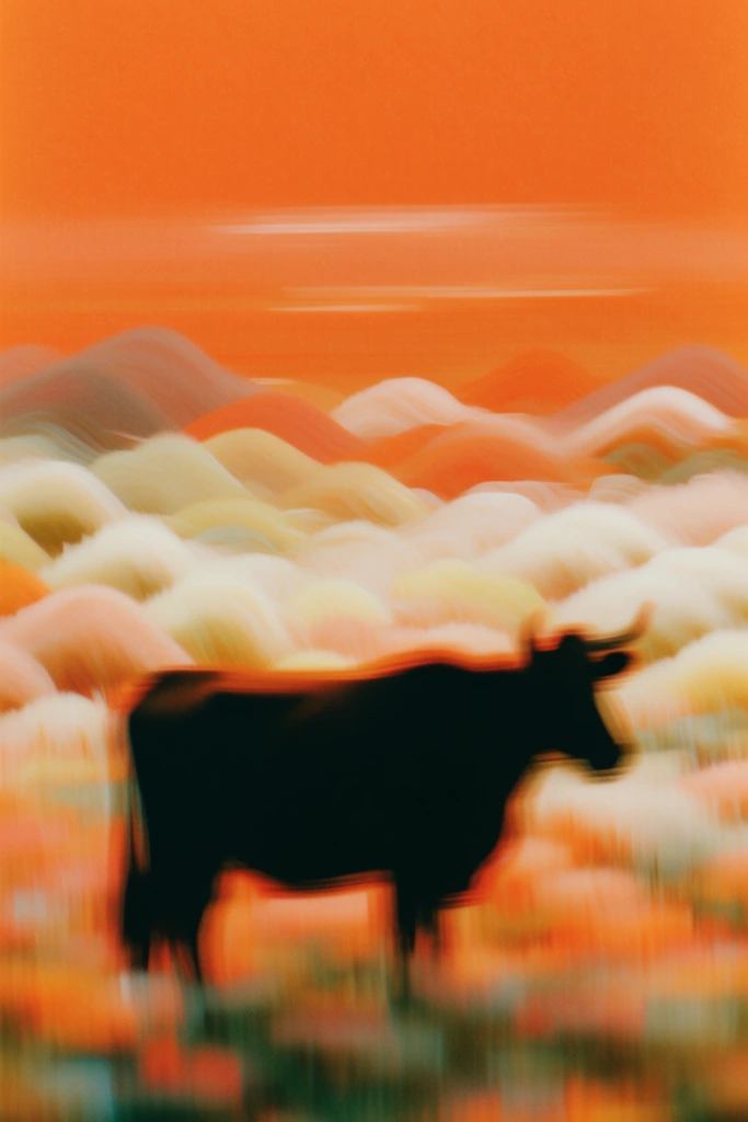 Kinetic Amber Dreamscape style AI image example 2