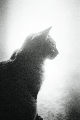 Ethereal Grain Noir style reference image — cinematic noir