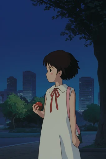 Nostalgic Retro Anime style reference image — 90s retro anime style
