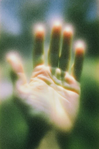 Atmospheric Grainy Abstraction style reference image — chromatic blur