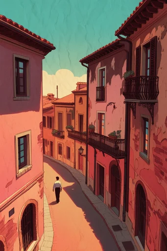 Sun-Drenched Illustrative Mediterranean moodboard — generate AI images in this style