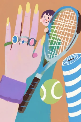 Dynamic Retro Pop style reference image — risograph texture