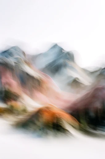 Kinetic Ethereal Motion style reference image — intentional camera movement