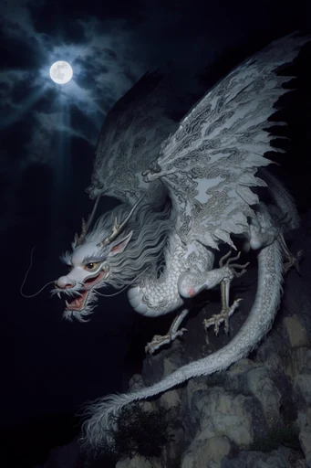 Nocturnal Ethereal Gothic style reference image — low-key cinematic lighting