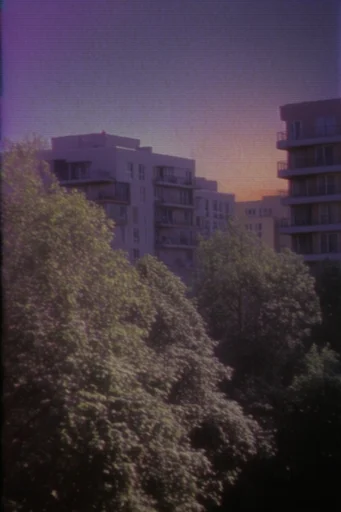 Nostalgic Twilight Cinema style reference image — analog film grain
