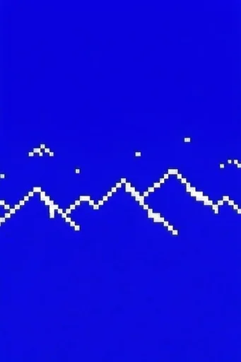 Minimalist Cobalt Pixelism style AI image example 2