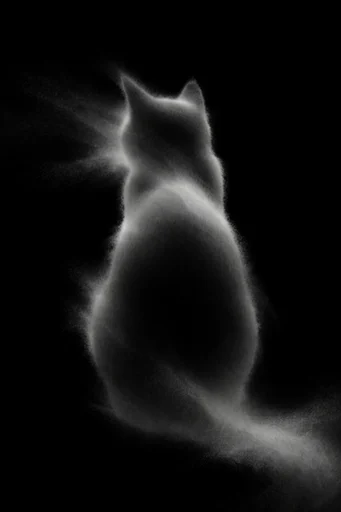 Spectral Obsidian Radiance style reference image — chiaroscuro lighting