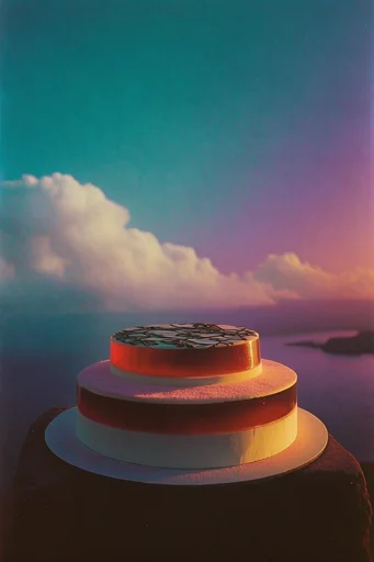 Nostalgic Twilight Surrealism style reference image — soft golden hour lighting