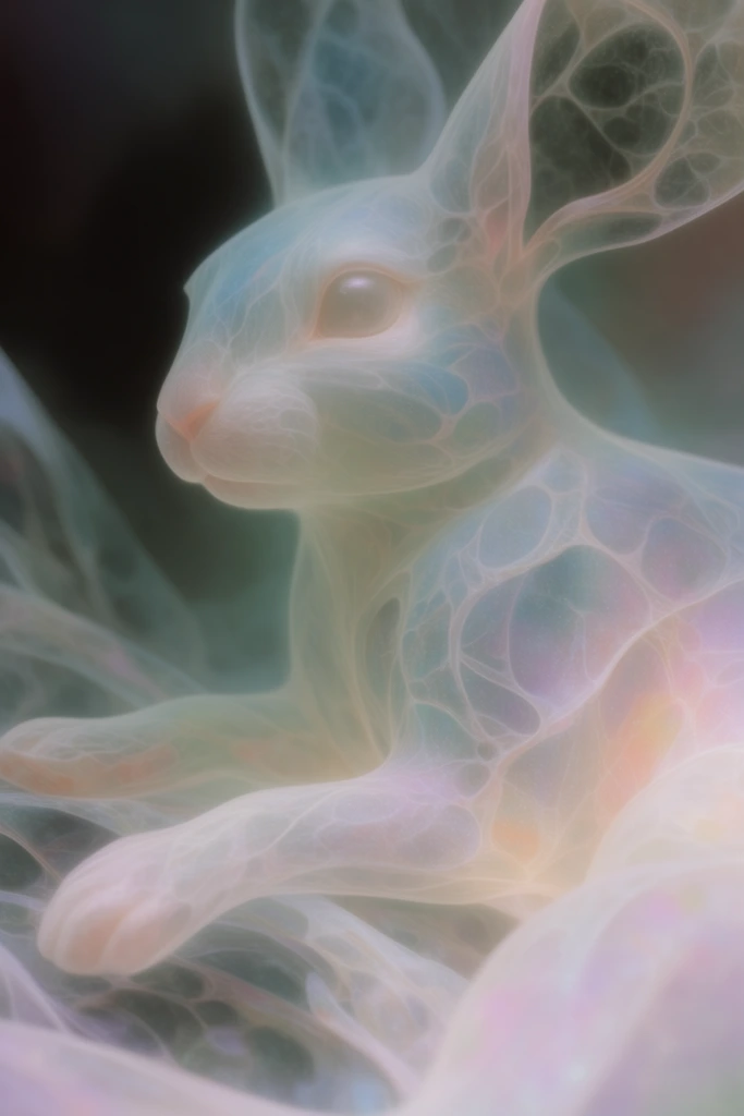 Luminous Organic Surrealism style AI image example 3