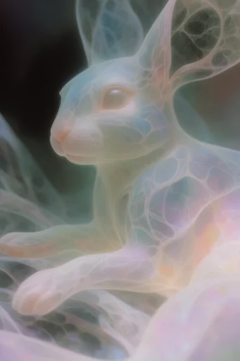 Luminous Organic Surrealism style reference image — ethereal diffused lighting