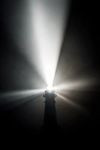 Cinematic Volumetric Noir style reference image — high contrast noir