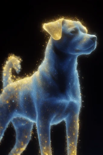 Luminous Cosmic Ether style reference image — dreamy soft-focus atmosphere