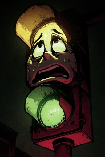 Gritty Graphic Macabre style reference image — dark fantasy graphic novel