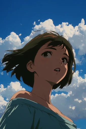Nostalgic Cinematic Anime style reference image — nostalgic atmosphere