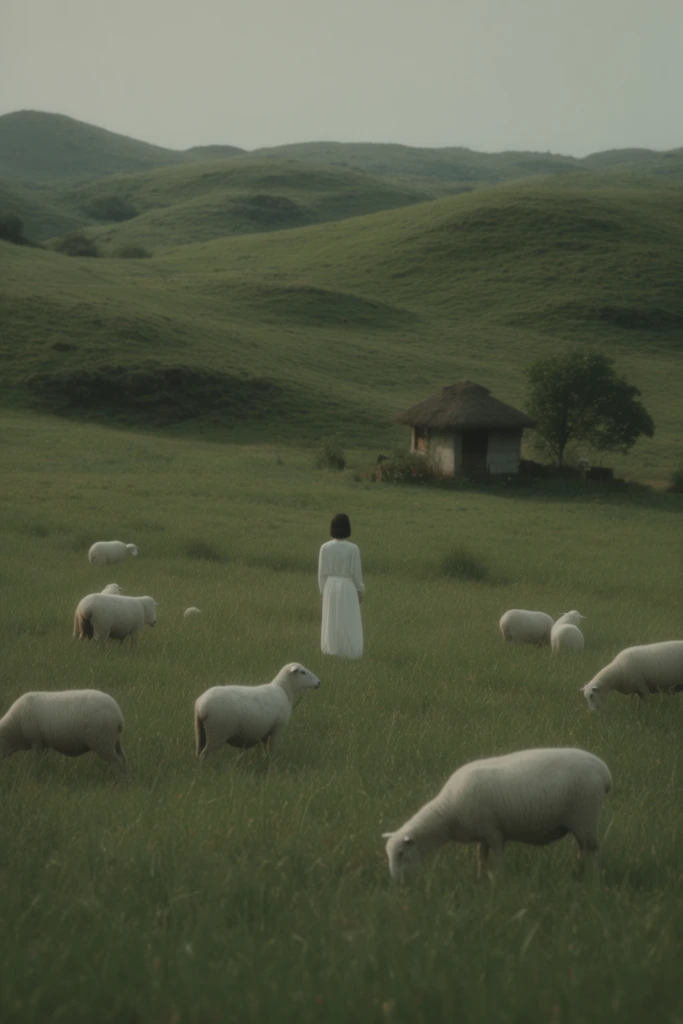 Muted Pastoral Surrealism style AI image example 1