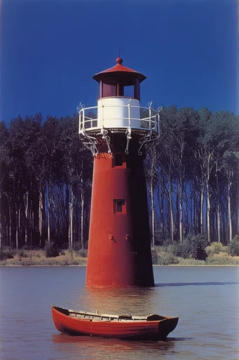Analog Desert Surrealism style reference image — Kodachrome aesthetic
