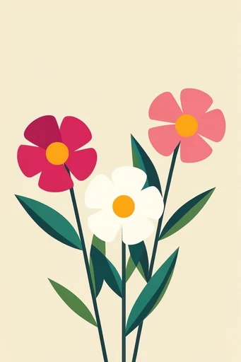 Mid-Century Graphic Minimalism style reference image — organic shapes